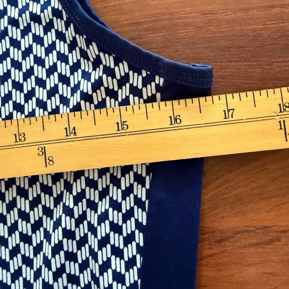 Tail Womens Quarter Zip Golf Athletic Mini Dress Navy White XS - Picture 5 of 7